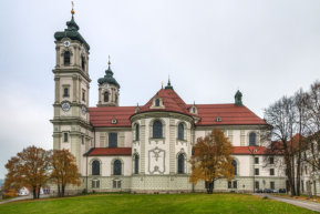 Basilika Ottobeuren im Herbst